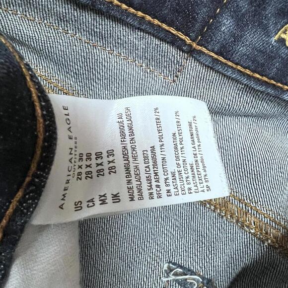 American Eagle Outfitters Slim Jeans Men’s Blue Pockets Size 28x30 - Picture 13 of 13